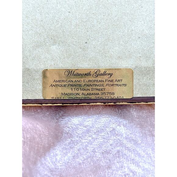 Original Mid-Century Italian Still Life Oil Painting Pears & Grapes R Ricci - Picture 13 of 13